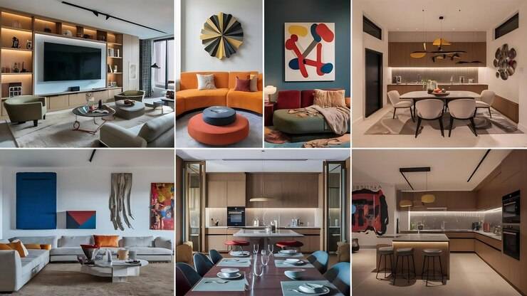 25 видов интерьера